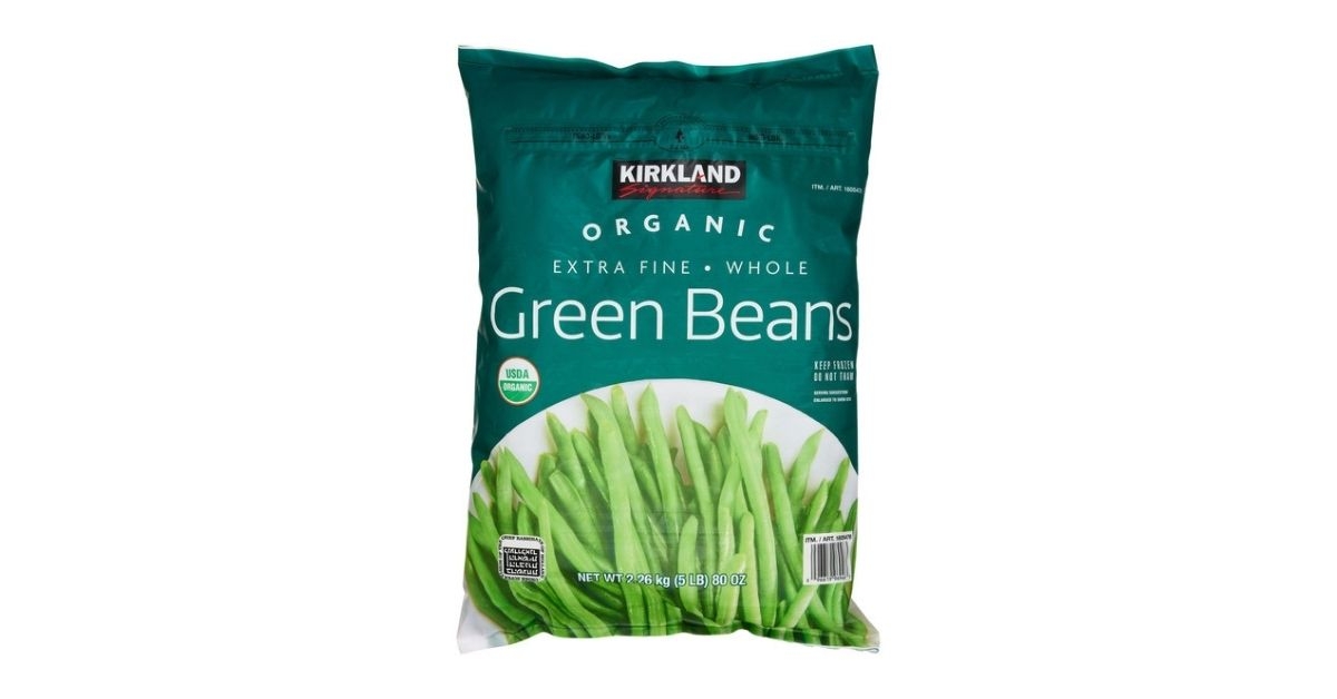 organic green beans