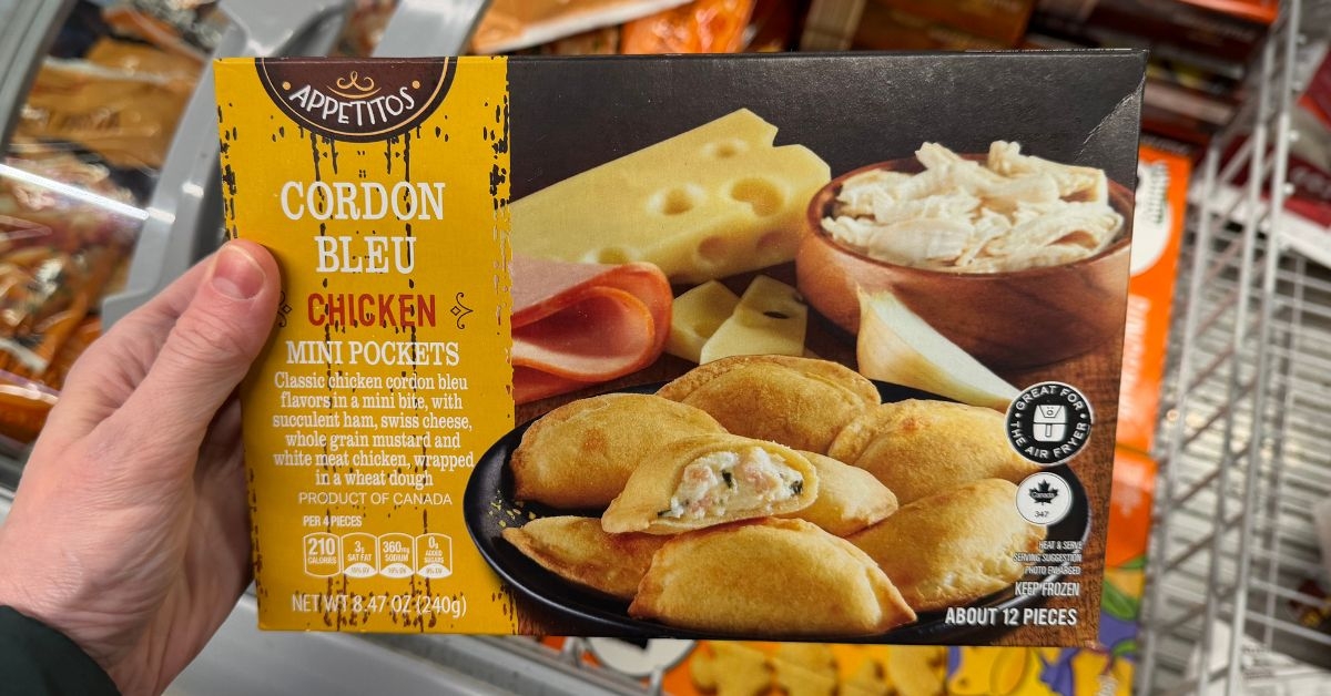 cordon bleu chicken mini pockets