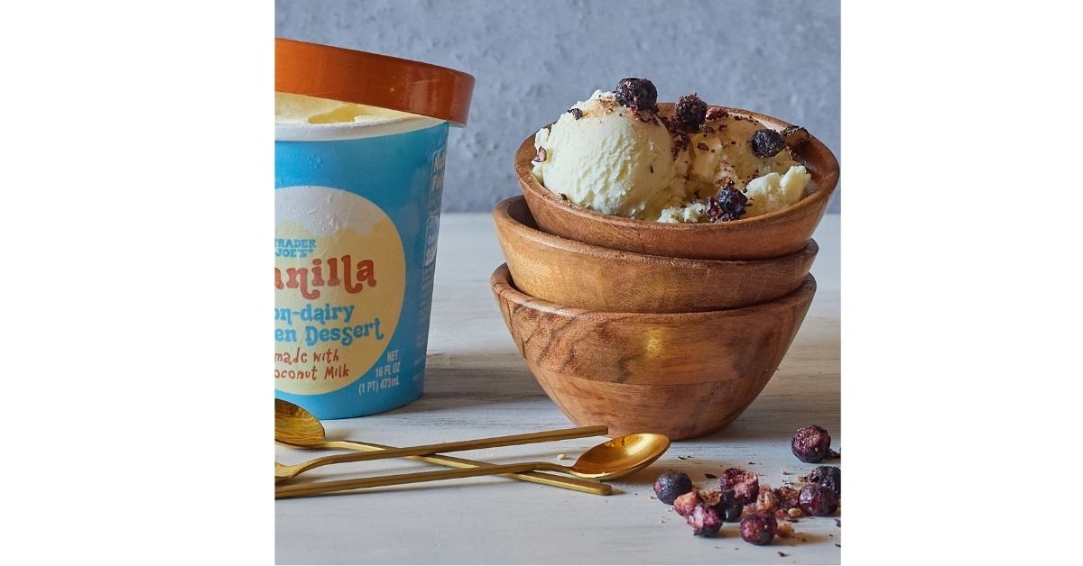 vanilla non dairy frozen dessert