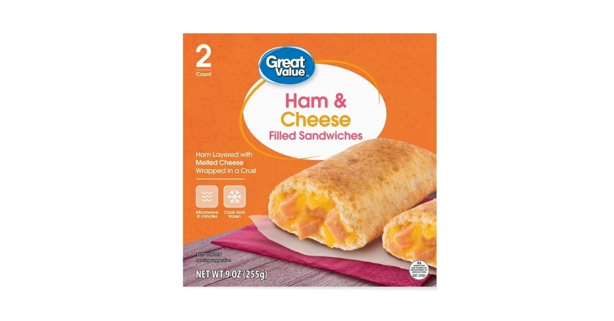 ham cheese filled sandwiches