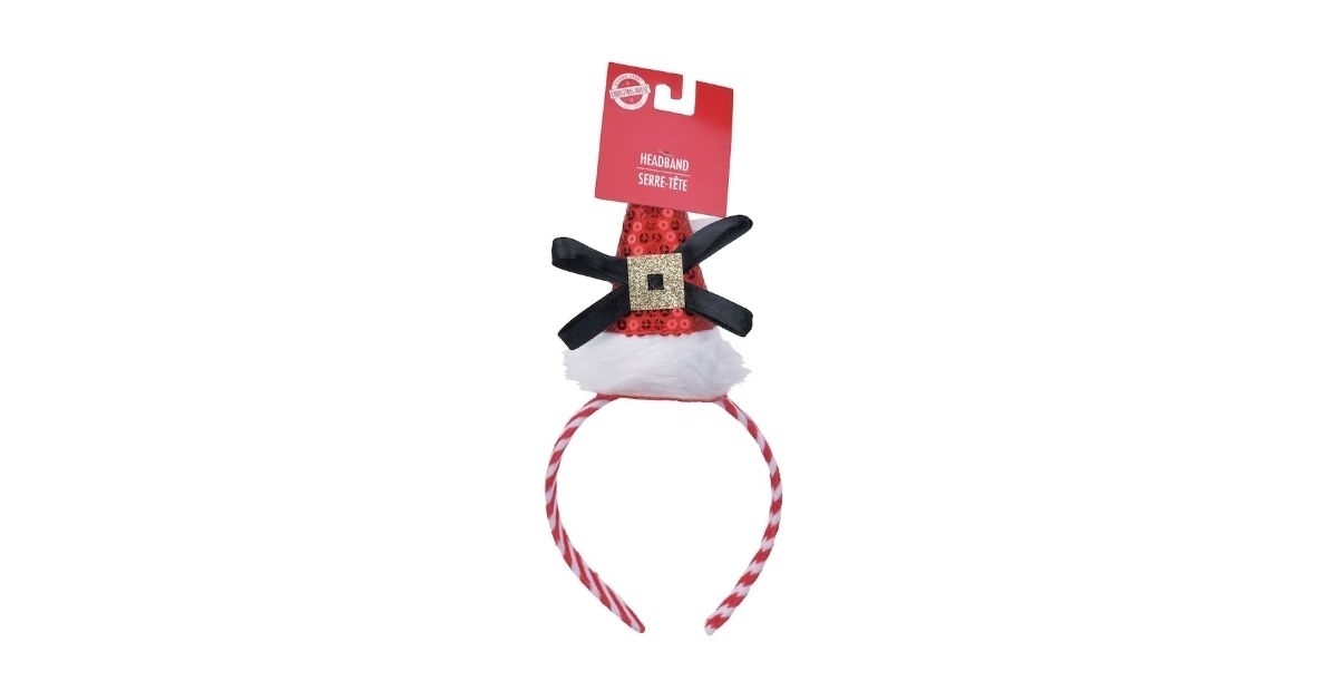 santa hat headbands