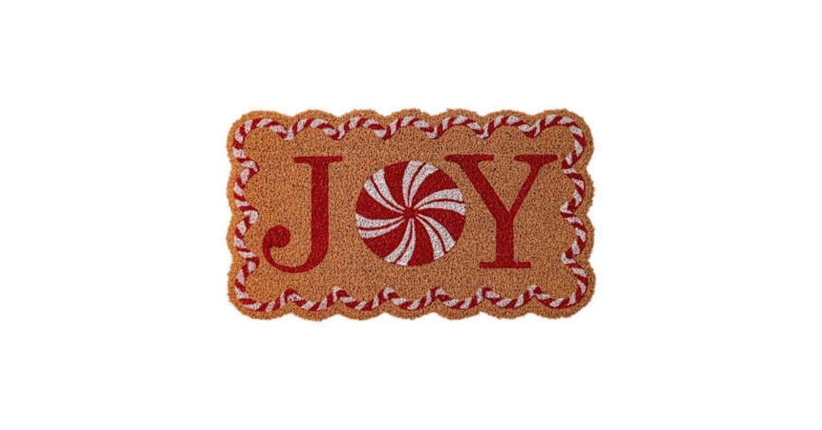 christmas coir mats
