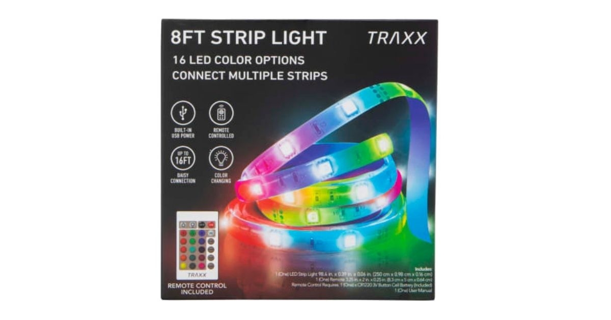 multicolor led light strip
