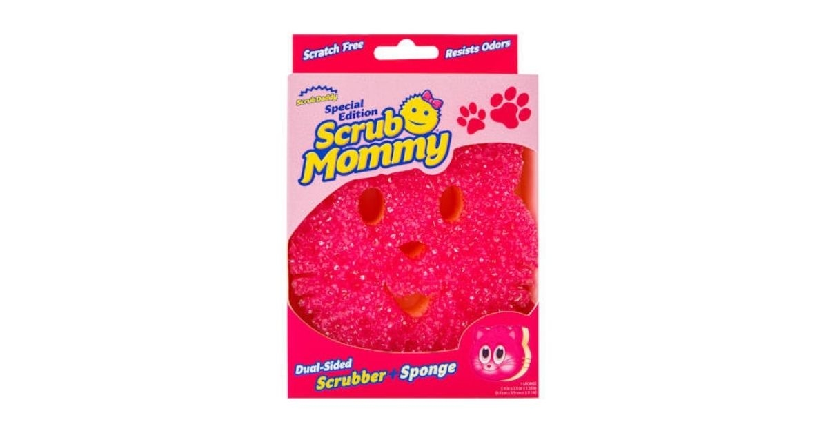 cat scrubber sponge