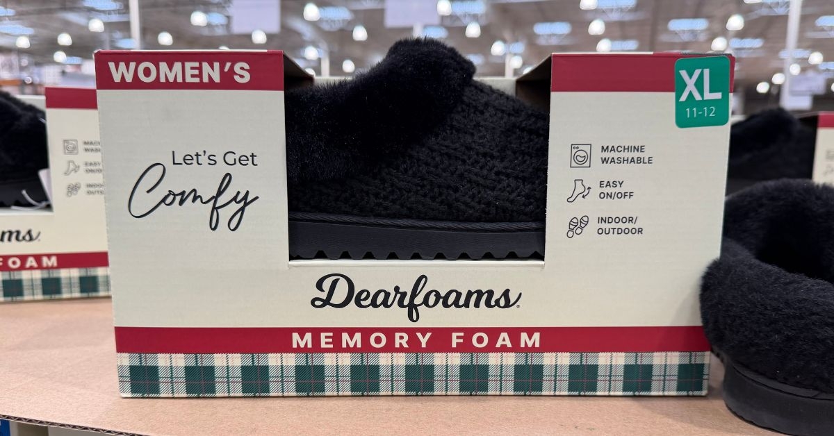 womens memory foam slippers