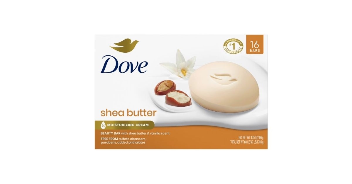 dove bar soap shea butter vanilla
