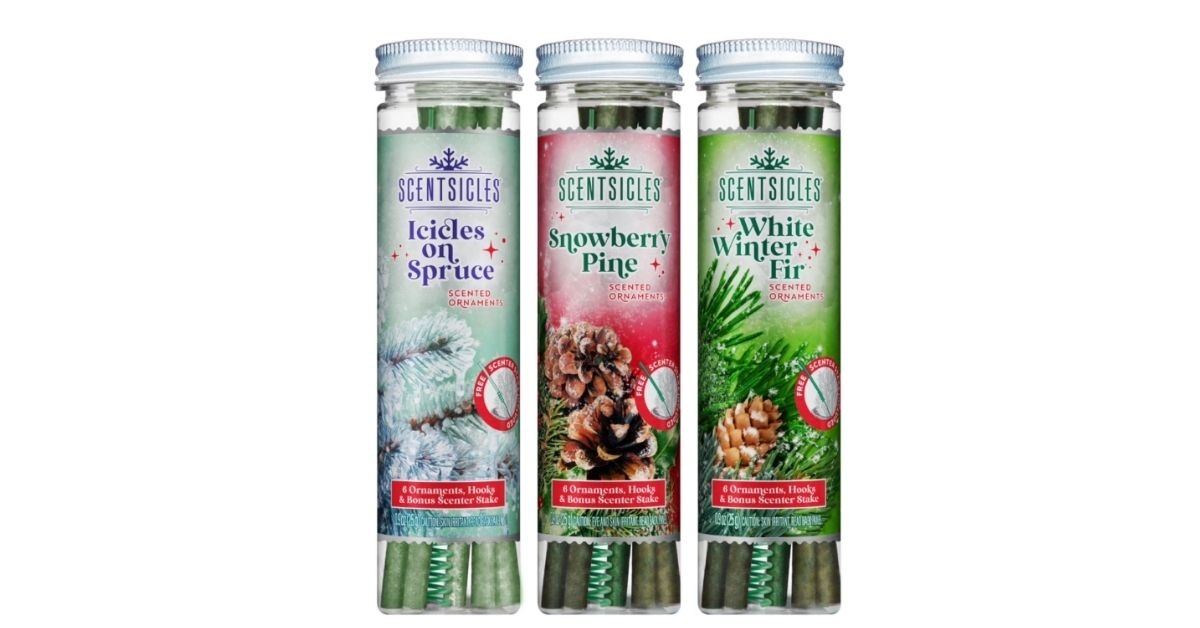 scentsicles scented stick ornaments