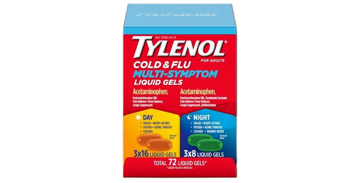cold flu multi symptom liquid gels