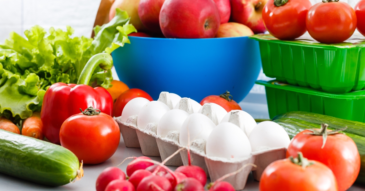 healthy food background