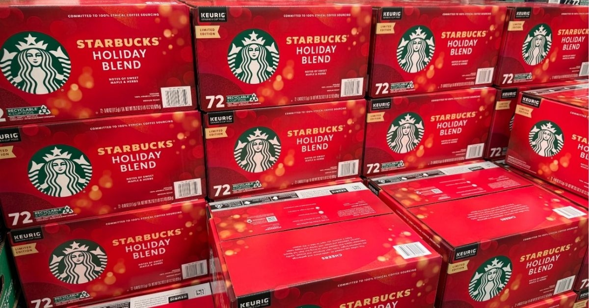 holiday blend coffee pods