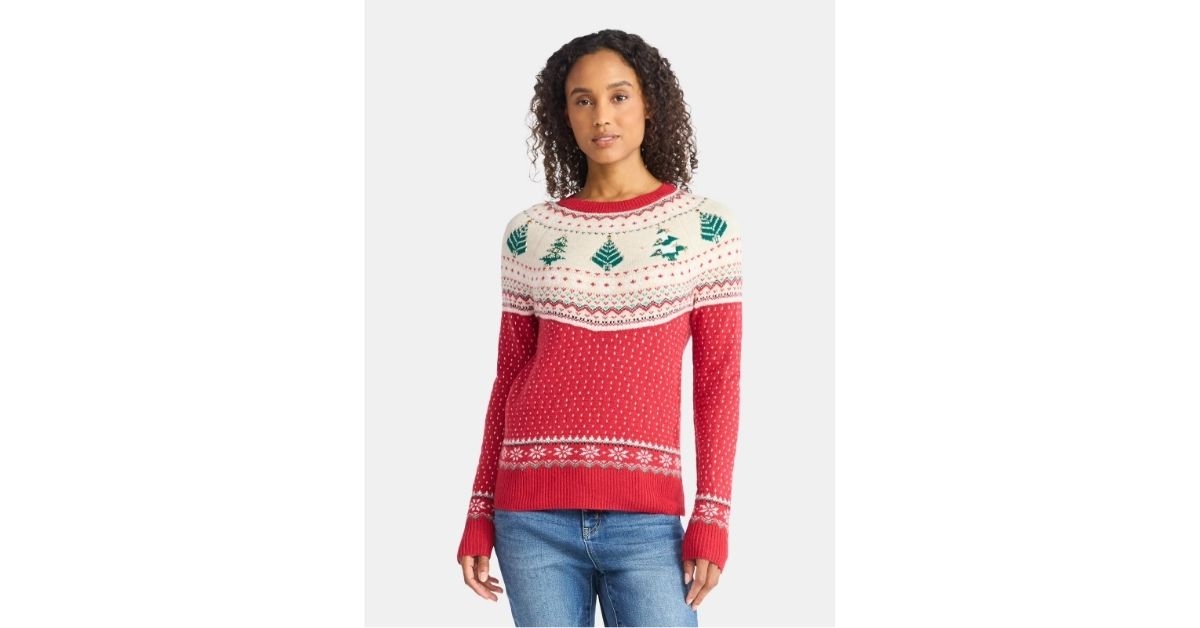 holiday time christmas sweater