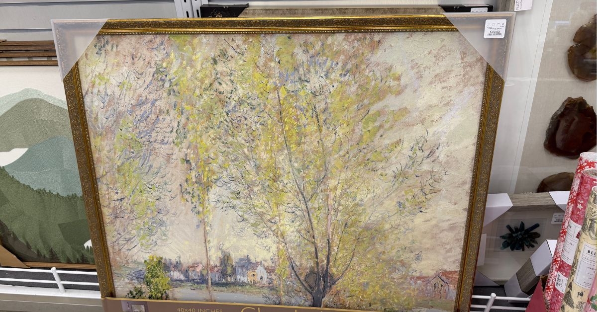 claude monet wall art