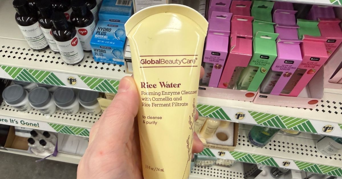 water foaming enzyme cleanser