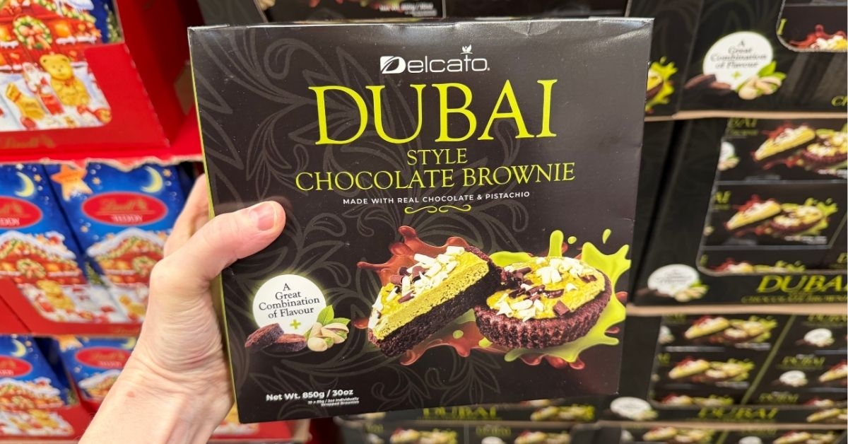 dubai style chocolate brownie