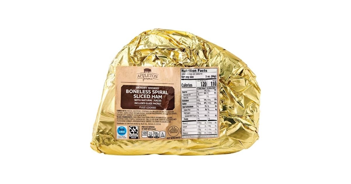 boneless spiral sliced ham