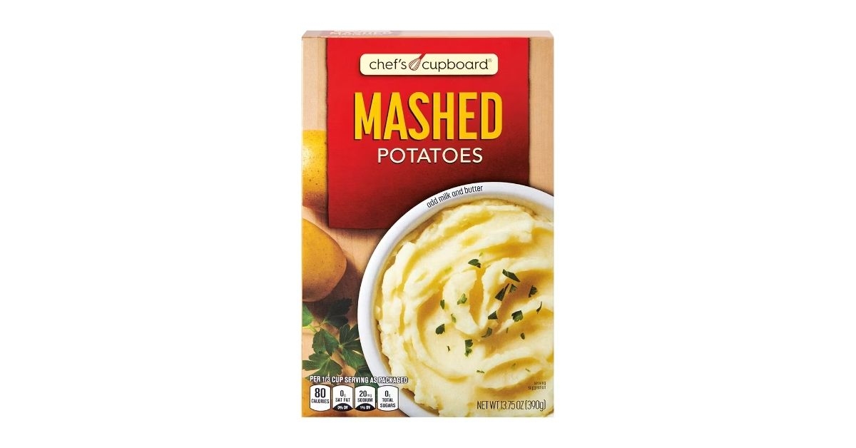 mashed potatoes