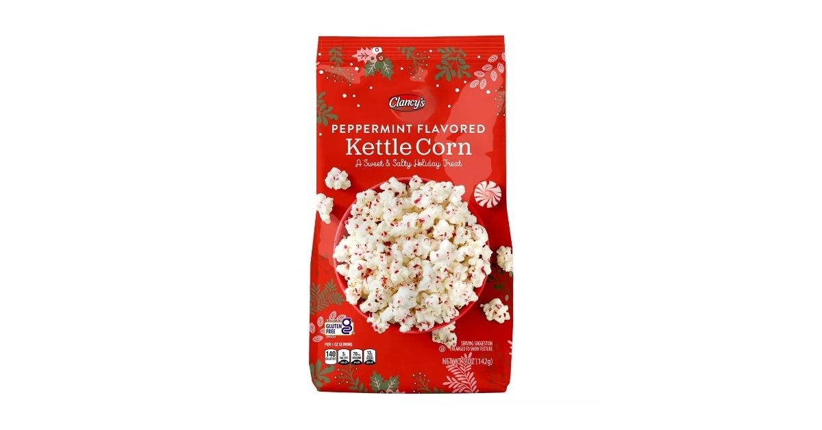 peppermint flavored kettle corn