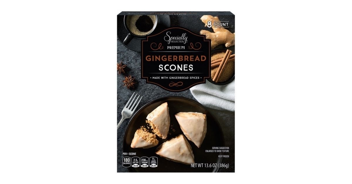 gingerbread scones