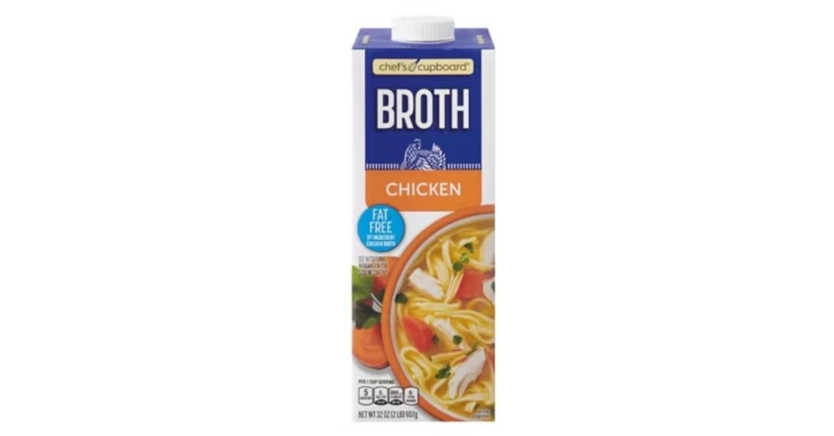 cupboard chicken broth
