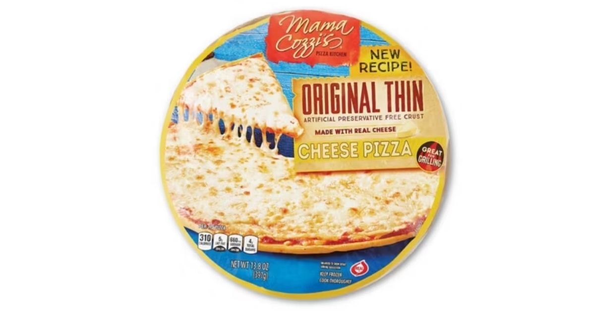 original thin cheese pizza