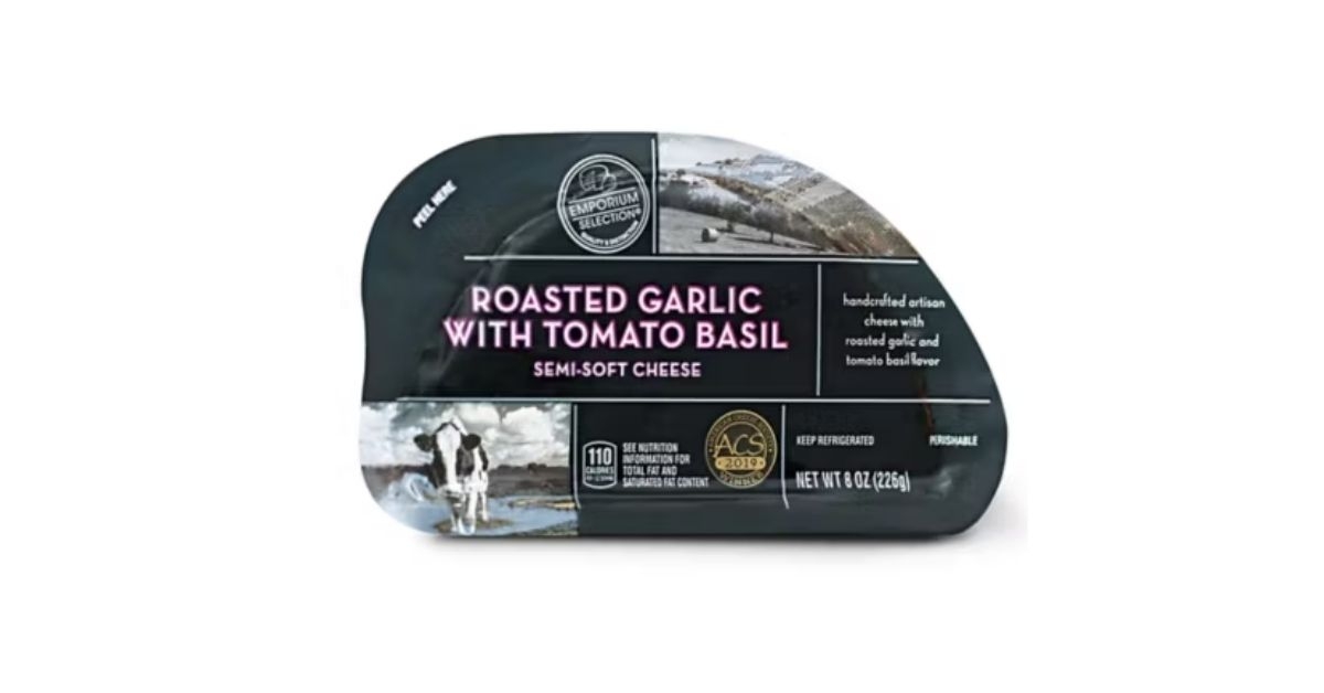 roasted garlic tomato basil hand crafted cheese