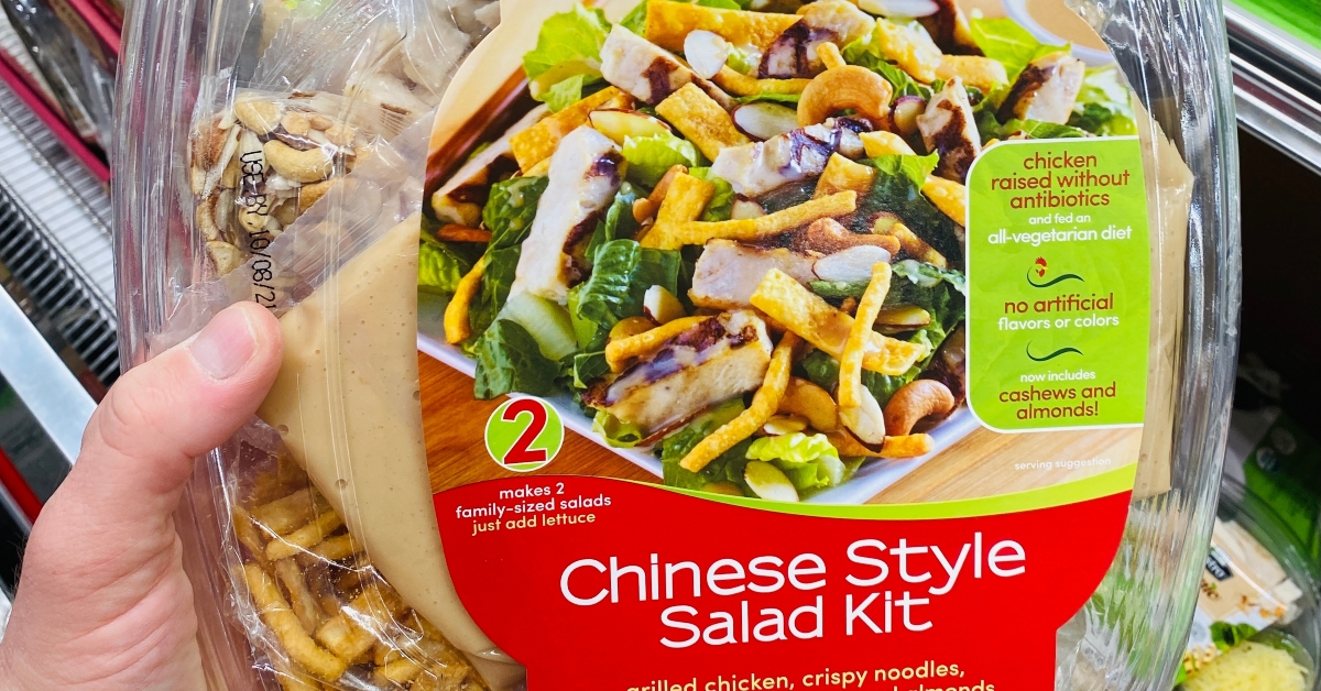okami brand of chinese style salad kit