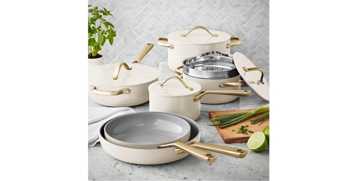 modern ceramic cookware set