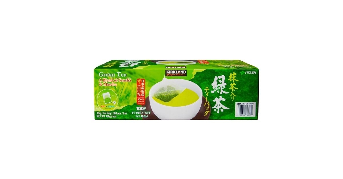 green tea bags