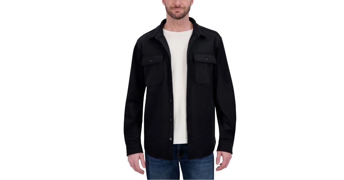 mens shirt jacket