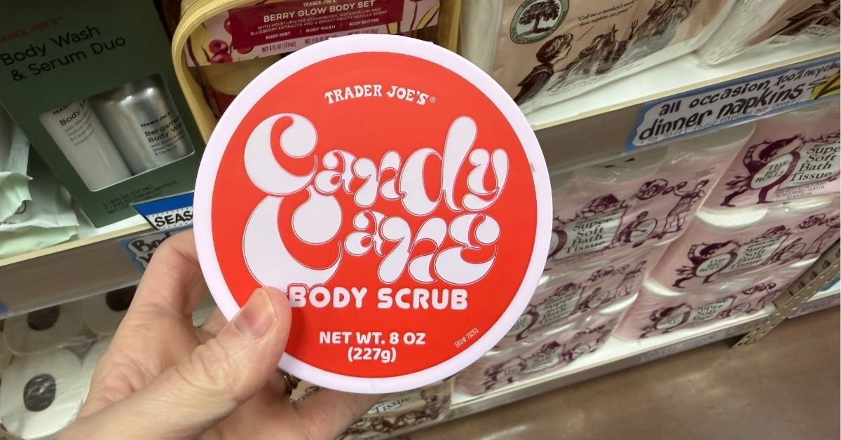 candy cane body scrub