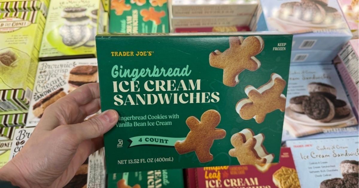 gingerbread ice cream sandwiches