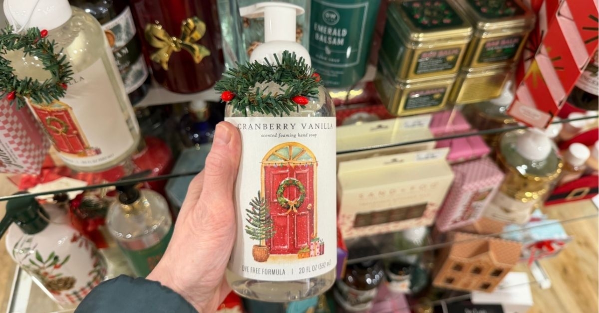 scented foaming hand soap