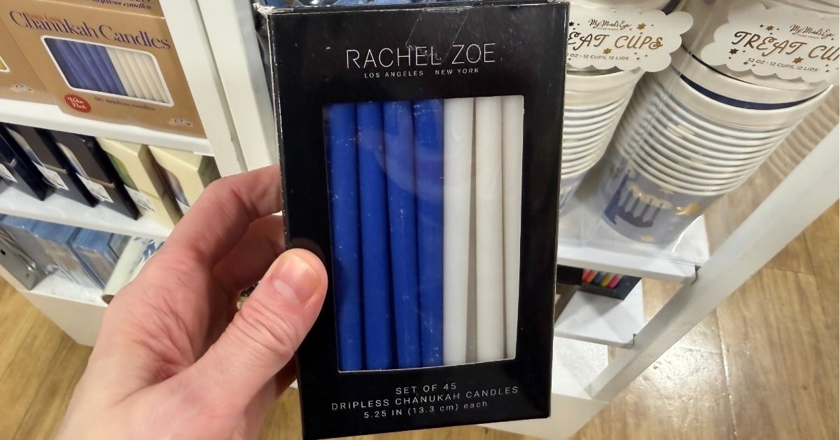 dripless chanukah candles