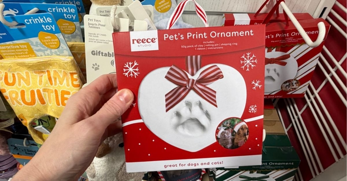 reece pets print ornament