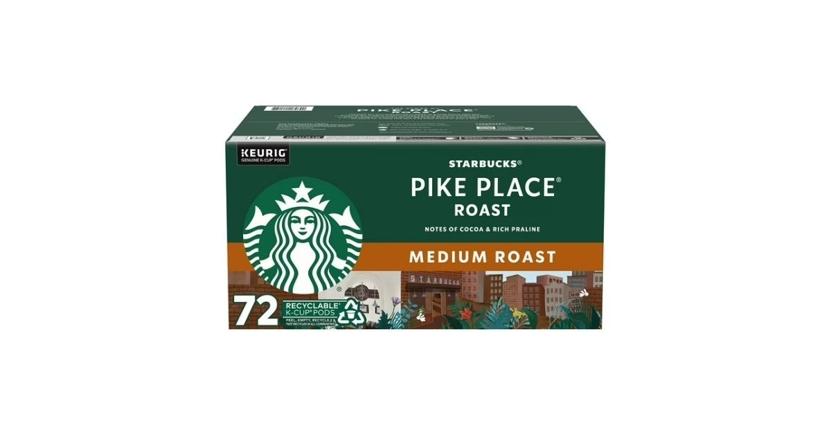 starbucks medium roast coffee pods