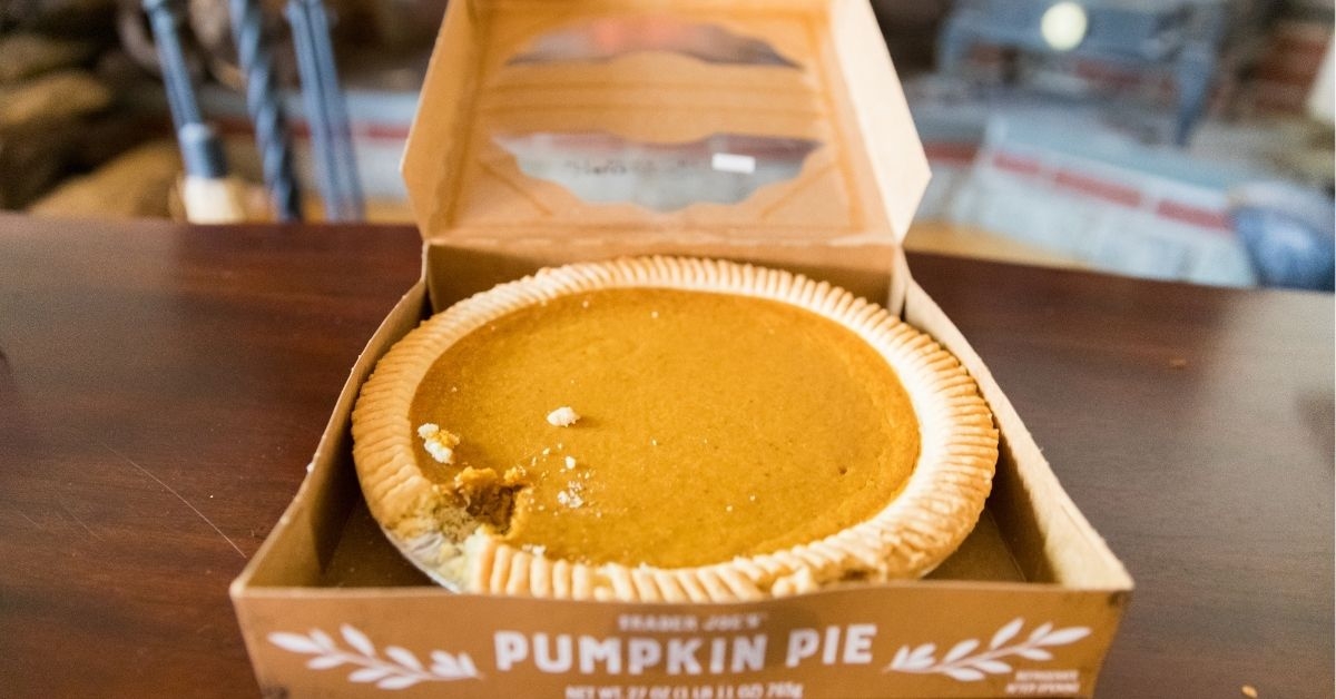 Trader Joe's Pumpkin Pie