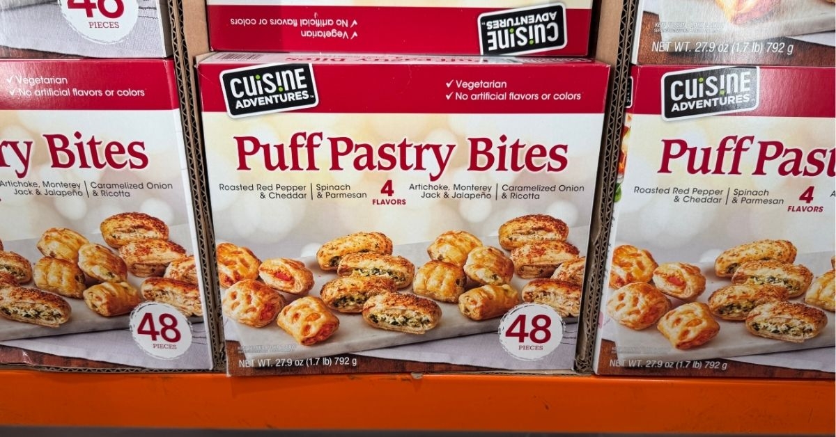 puff pastry bites
