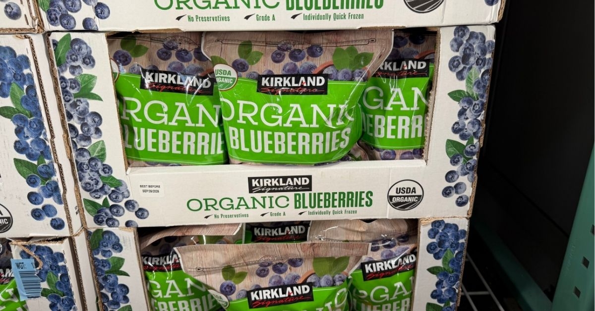 organic blueberries