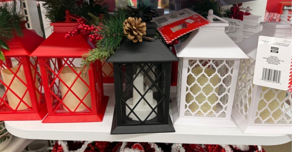 decorative light up lantern