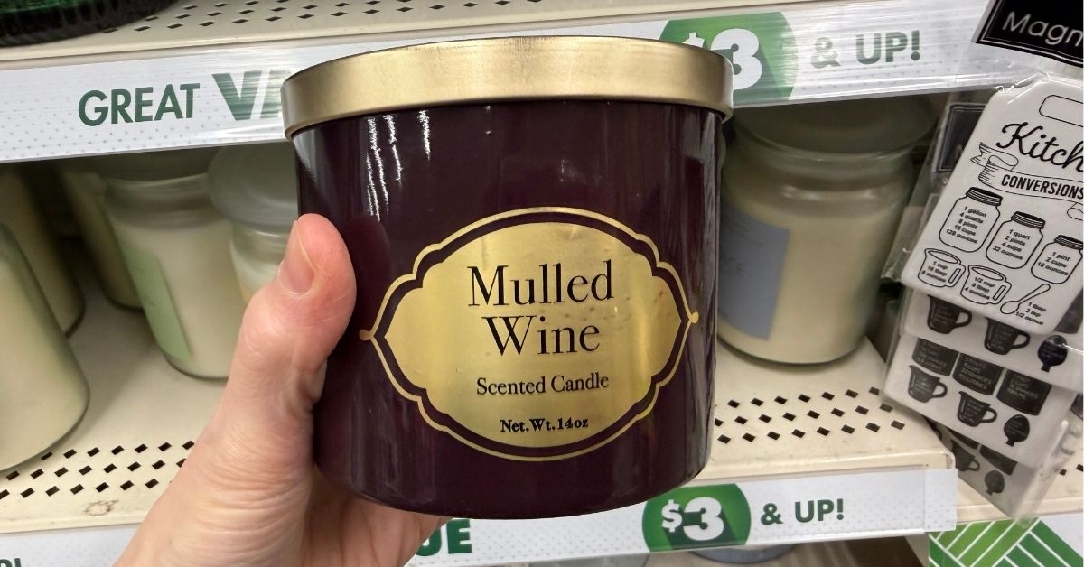 mulled wine scented candle