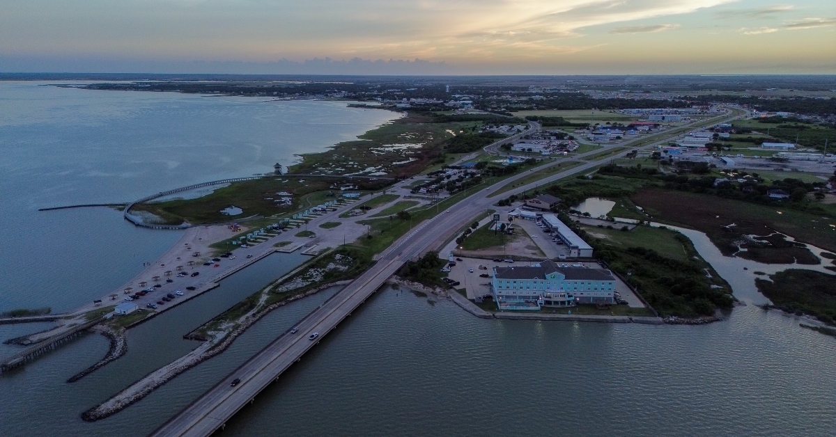 an evening in port lavaca texas