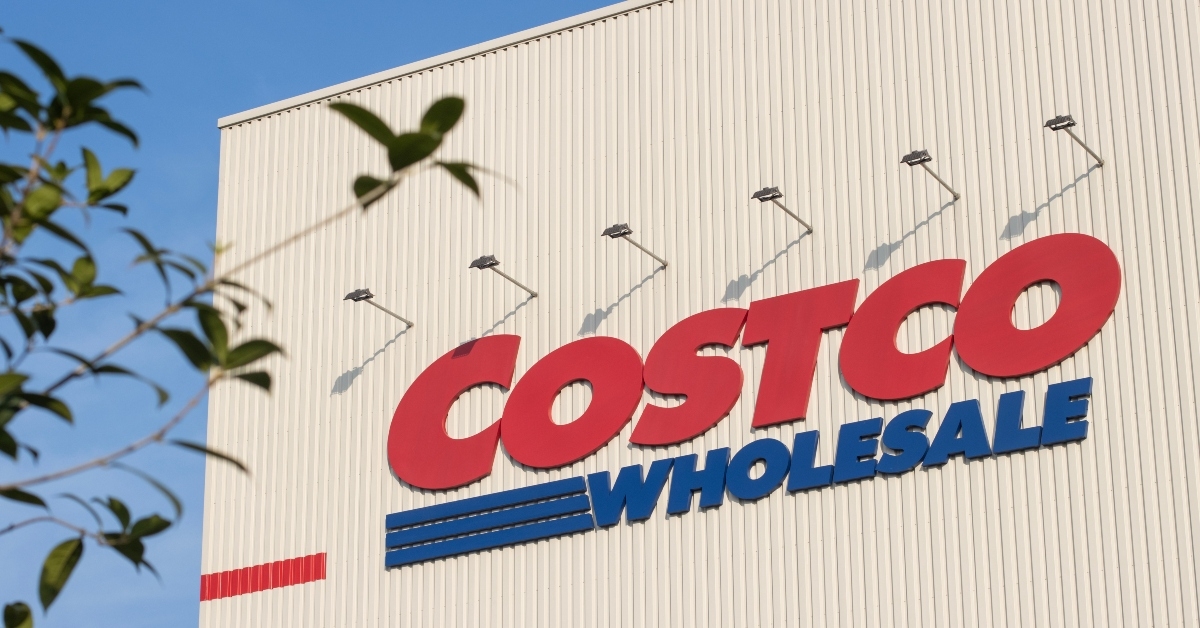 costco wholesale store sign