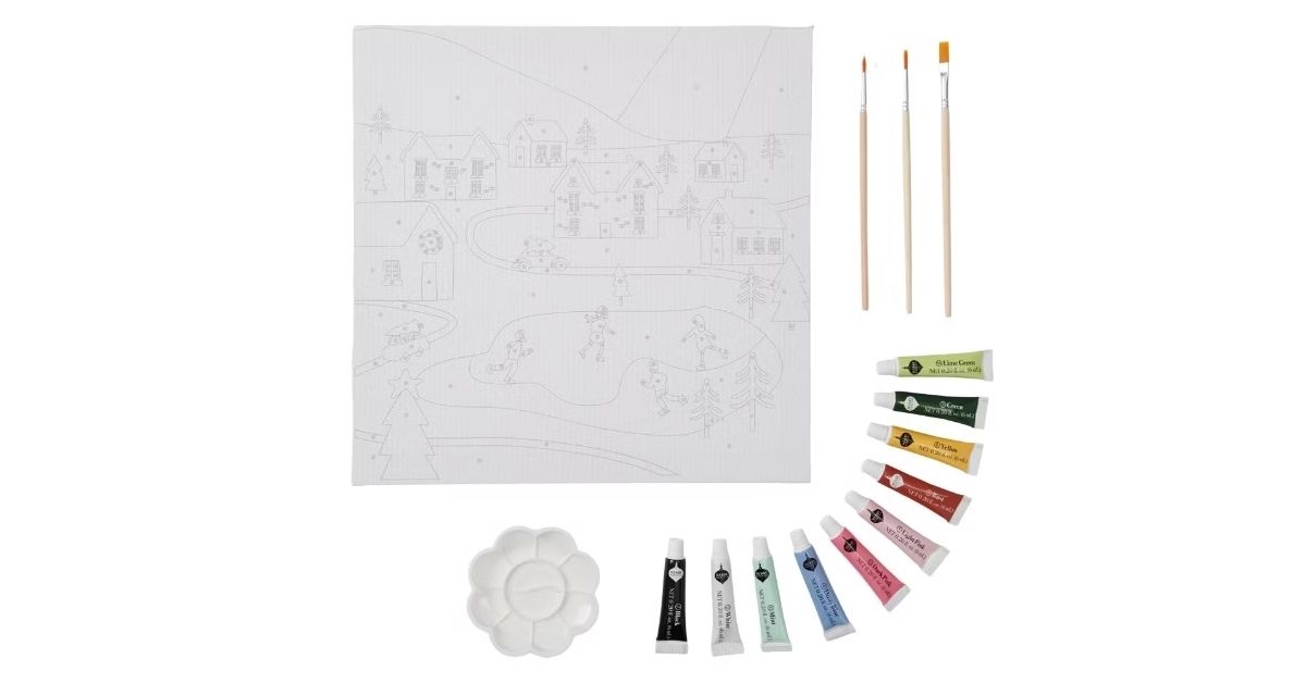 holiday paint by number