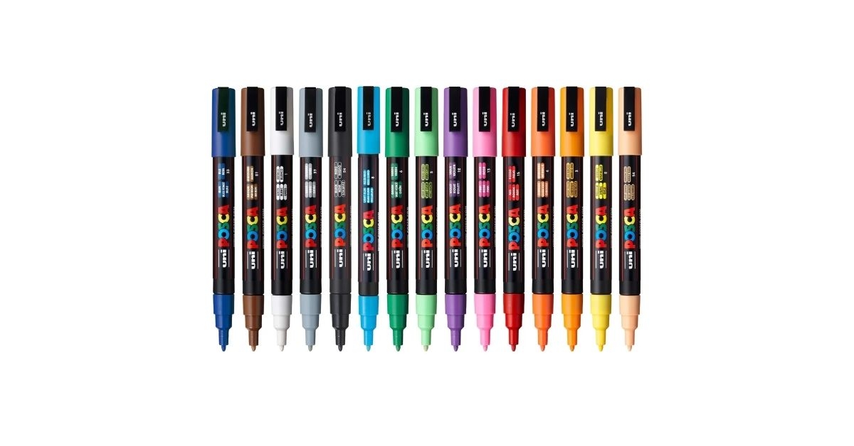 posca paint pens