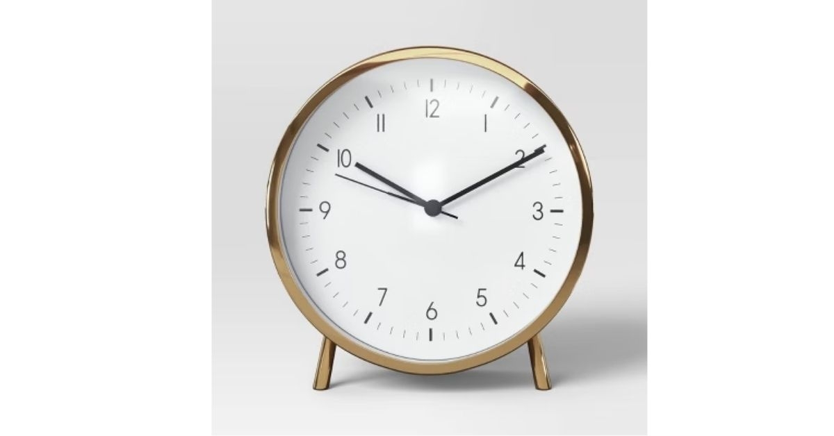 mantle clock with alarm