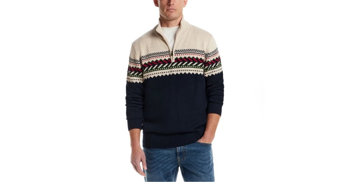 weatherproof vintage holiday sweater