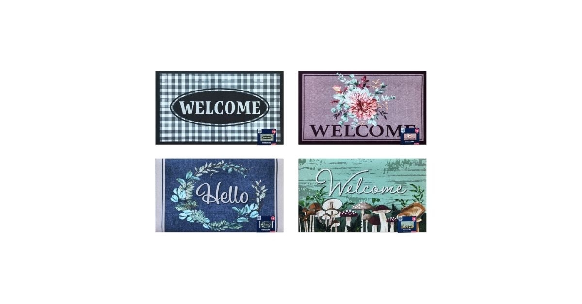 printed entrance mat