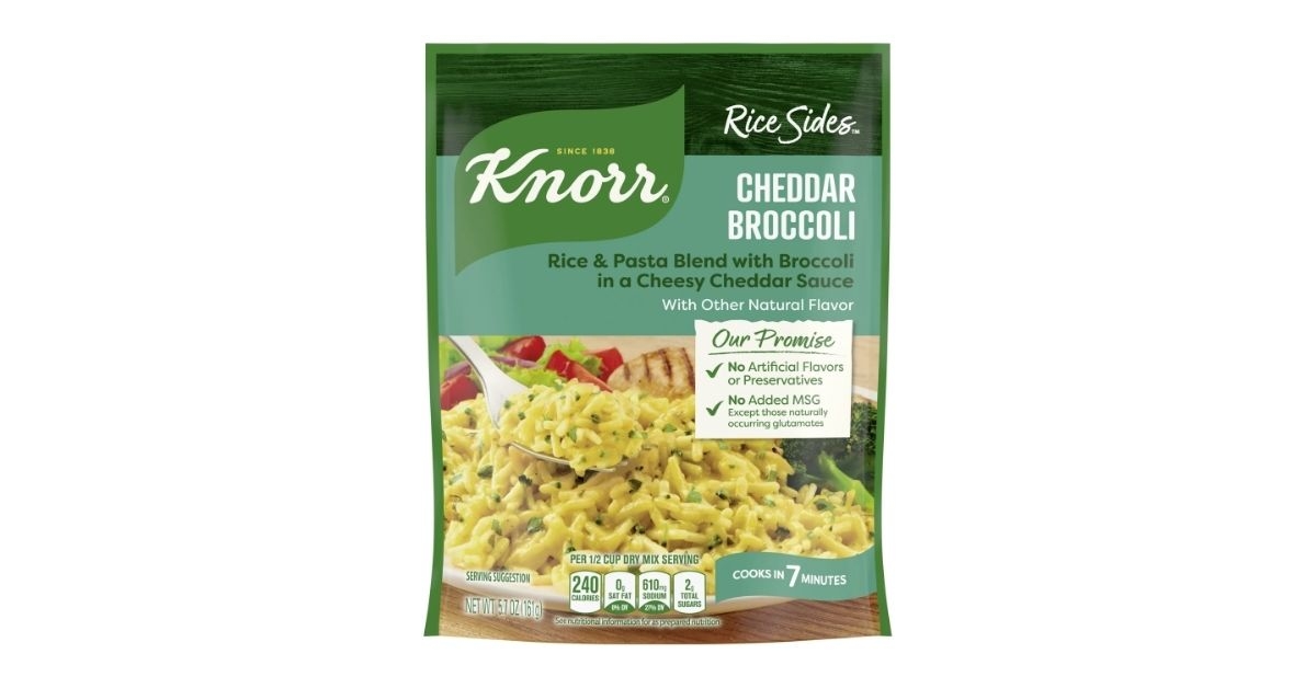 cheddar broccoli instant rice