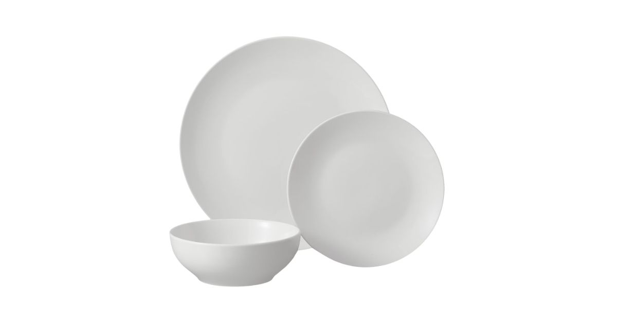 glazed dinnerware set