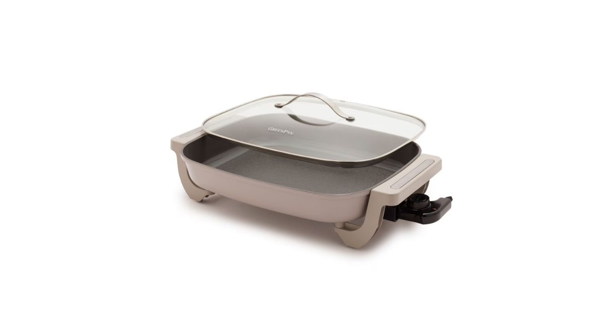 electric ceramic nonstick skillet